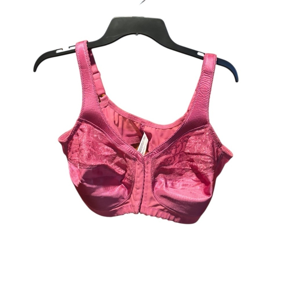 Glamorise MagicLift Bra Front Closure 44B Pink